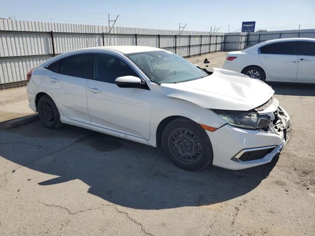 2HGFC2F67KH518664 - 2019 HONDA CIVIC LX WHITE photo 4