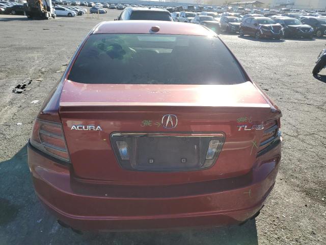 19UUA75687A000578 - 2007 ACURA TL TYPE S RED photo 6