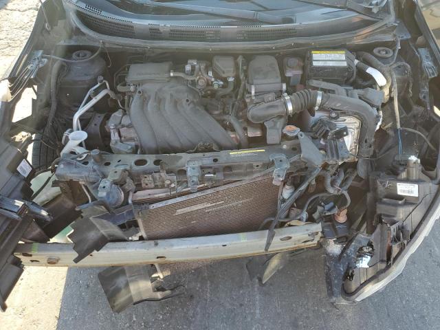 3N1CN7AP5FL851566 - 2015 NISSAN VERSA S BLACK photo 11