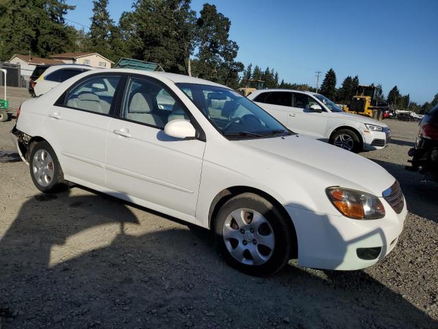KNAFE221095629753 - 2009 KIA SPECTRA EX WHITE photo 4