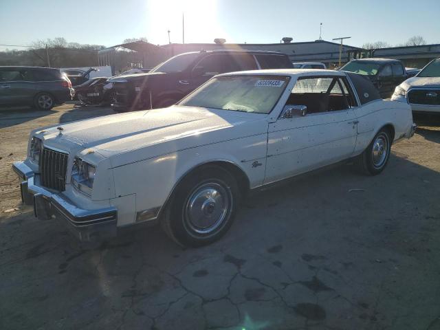 1G4AZ57Y6DE436987 - 1983 BUICK RIVIERA WHITE photo 1