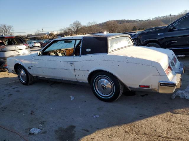 1G4AZ57Y6DE436987 - 1983 BUICK RIVIERA WHITE photo 2