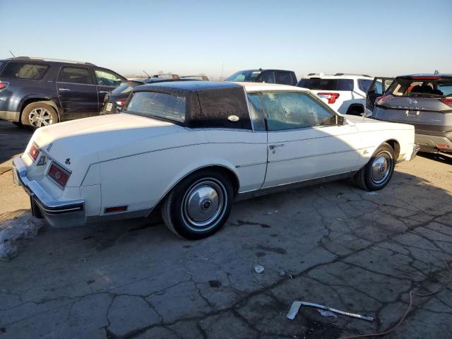 1G4AZ57Y6DE436987 - 1983 BUICK RIVIERA WHITE photo 3