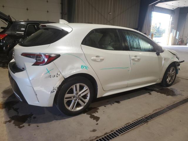 JTNK4RBE1K3025075 - 2019 TOYOTA COROLLA SE Blanc photo 3