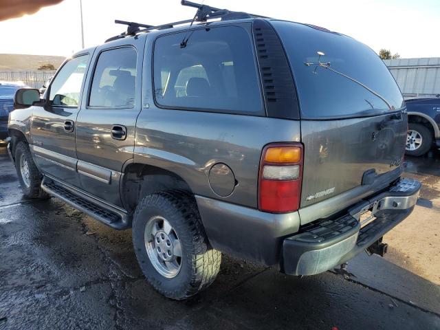 1GNEK13T31J157861 - 2001 CHEVROLET TAHOE K1500 GRAY photo 2