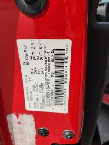 1D7HU18D65J607029 - 2005 DODGE RAM 1500 ST წითელი ფოტო 12