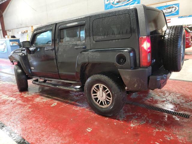 5GTEN13E988186731 - 2008 HUMMER H3 BLACK photo 2