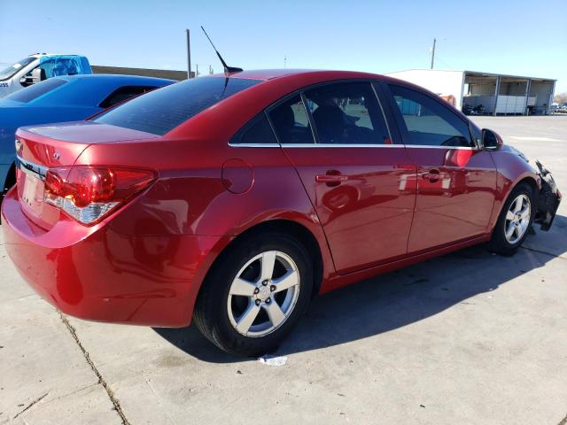 1G1PF5SC4C7178600 - 2012 CHEVROLET CRUZE LT RED photo 3