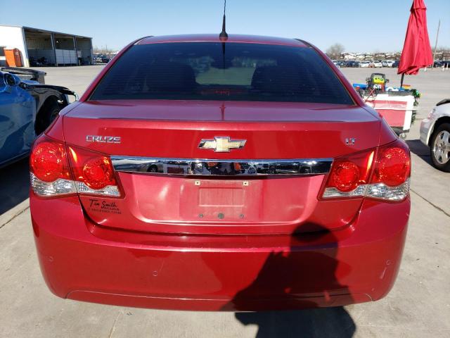 1G1PF5SC4C7178600 - 2012 CHEVROLET CRUZE LT RED photo 6