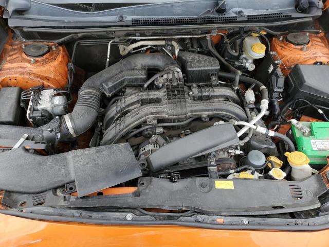 JF2GTAEC0KH235552 - 2019 SUBARU CROSSTREK PREMIUM Қызғылт сары фото 11