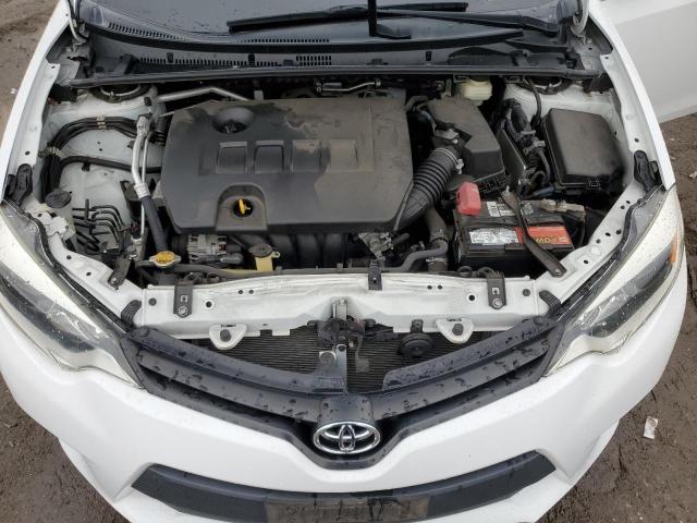 2T1BURHE4FC357312 - 2015 TOYOTA COROLLA L WHITE photo 11