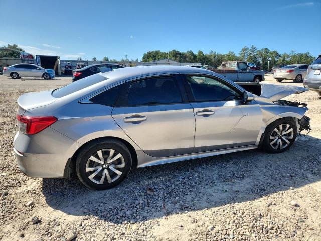 2HGFE2F27NH508759 - 2022 HONDA CIVIC LX SILVER photo 3