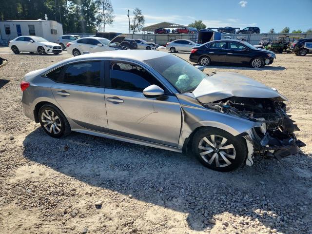 2HGFE2F27NH508759 - 2022 HONDA CIVIC LX SILVER photo 4