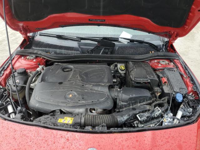WDDSJ4EB0JN684677 - 2018 MERCEDES-BENZ CLA 250 RED photo 11