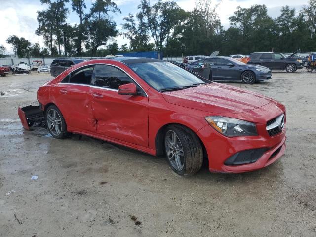 WDDSJ4EB0JN684677 - 2018 MERCEDES-BENZ CLA 250 RED photo 4