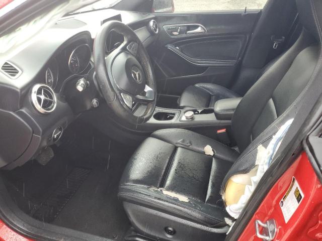 WDDSJ4EB0JN684677 - 2018 MERCEDES-BENZ CLA 250 RED photo 7