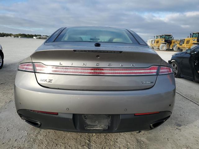 3LN6L2G9XFR611918 - 2015 LINCOLN MKZ SILVER photo 6