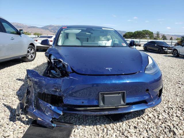 5YJ3E1EA0NF125675 - 2022 TESLA MODEL 3 Mavi fotoğraf 5