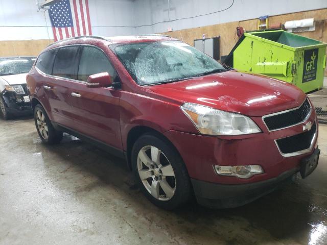 1GNKVGED7CJ394813 - 2012 CHEVROLET TRAVERSE LT BURGUNDY photo 4