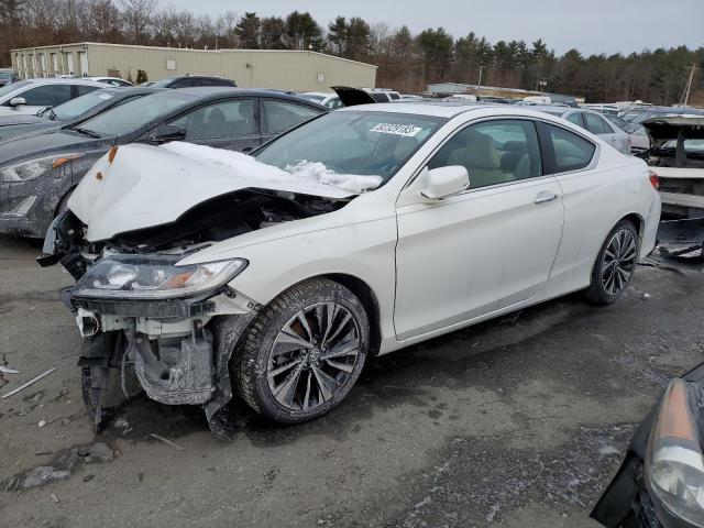 1HGCT1B83GA006491 - 2016 HONDA ACCORD EXL WHITE photo 1