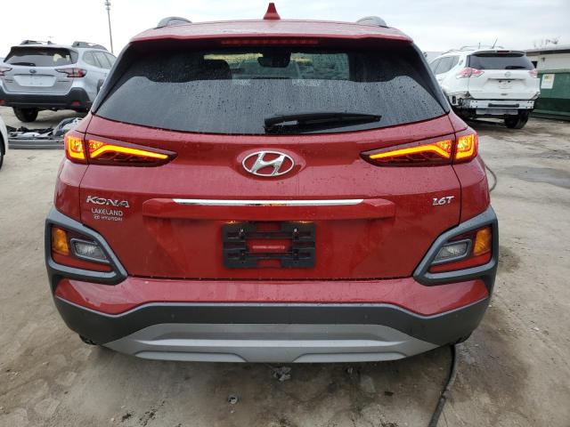 KM8K53A59MU605795 - 2021 HYUNDAI KONA ULTIMATE RED photo 6