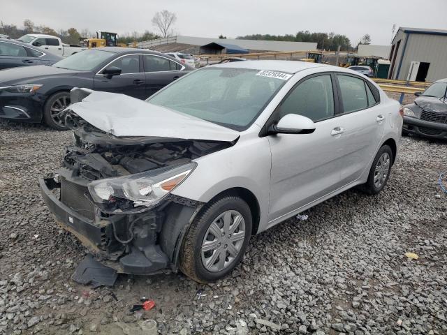 3KPA24AD7ME402330 - 2021 KIA RIO LX SILVER photo 1
