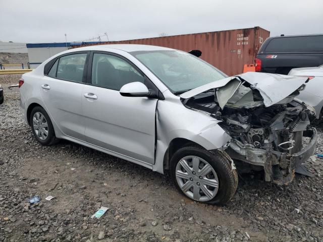 3KPA24AD7ME402330 - 2021 KIA RIO LX SILVER photo 4