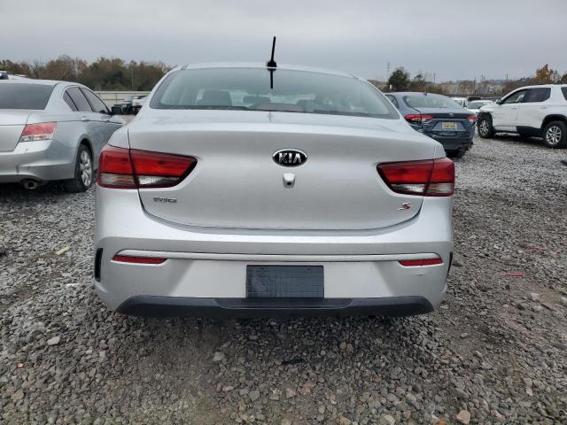 3KPA24AD7ME402330 - 2021 KIA RIO LX SILVER photo 6