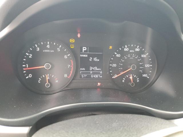 3KPA24AD7ME402330 - 2021 KIA RIO LX SILVER photo 9
