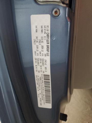 2C4RC1CG7CR106615 - 2012 CHRYSLER TOWN & COU TOURING L BLUE photo 13