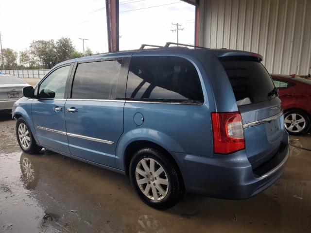 2C4RC1CG7CR106615 - 2012 CHRYSLER TOWN & COU TOURING L BLUE photo 2