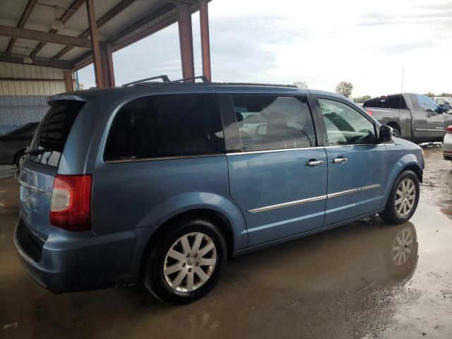 2C4RC1CG7CR106615 - 2012 CHRYSLER TOWN & COU TOURING L BLUE photo 3