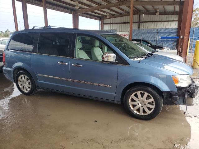 2C4RC1CG7CR106615 - 2012 CHRYSLER TOWN & COU TOURING L BLUE photo 4