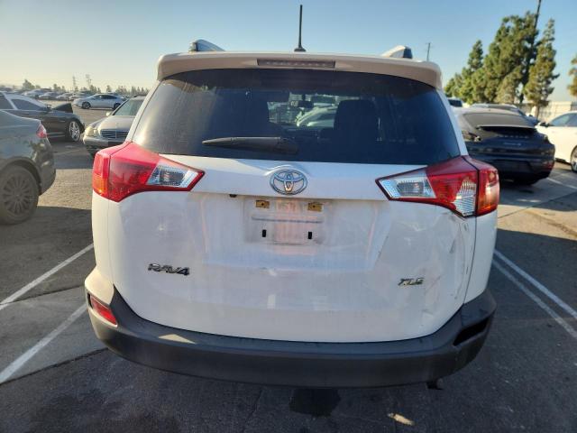 JTMWFREV9EJ019276 - 2014 TOYOTA RAV4 XLE WHITE photo 6