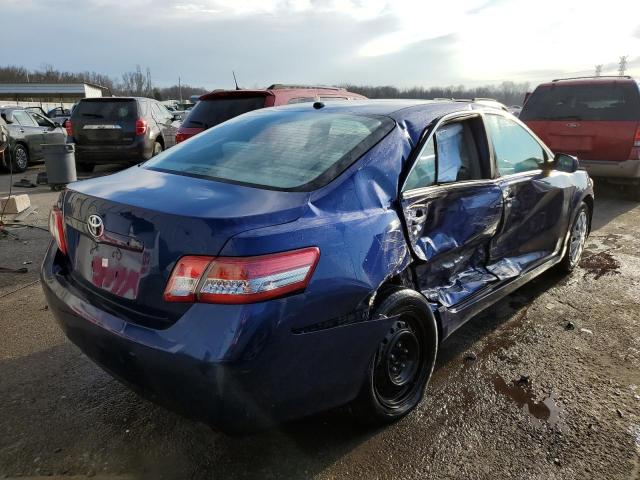 4T4BF3EK3AR006812 - 2010 TOYOTA CAMRY BASE BLUE photo 3