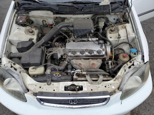 1HGEJ6628TL016028 - 1996 HONDA CIVIC DX WHITE photo 11