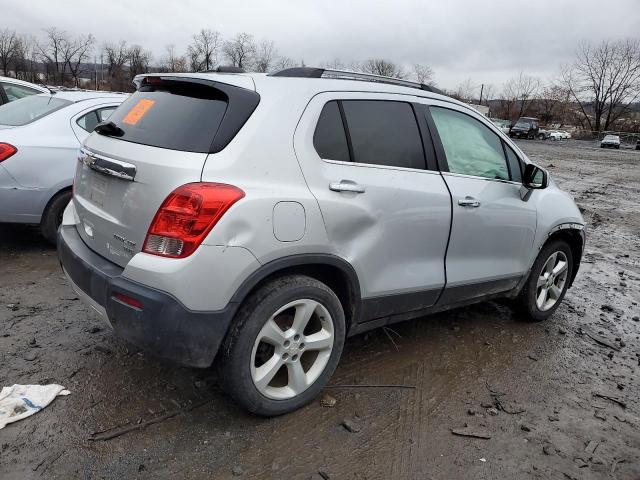 3GNCJRSB6GL162717 - 2016 CHEVROLET TRAX LTZ SILVER photo 3