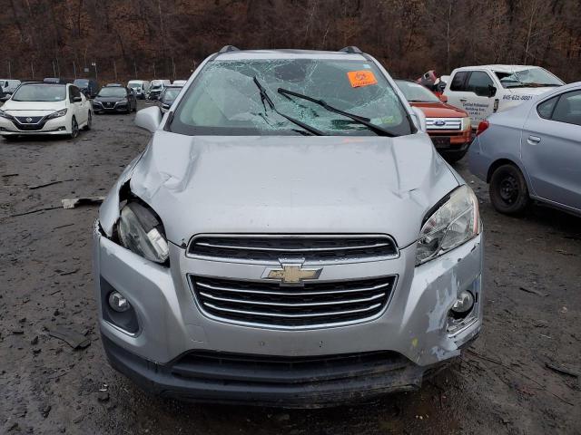 3GNCJRSB6GL162717 - 2016 CHEVROLET TRAX LTZ SILVER photo 5