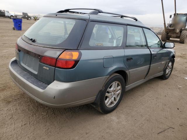 4S3BH675317610103 - 2001 SUBARU LEGACY OUTBACK AWP 绿色 照片 3