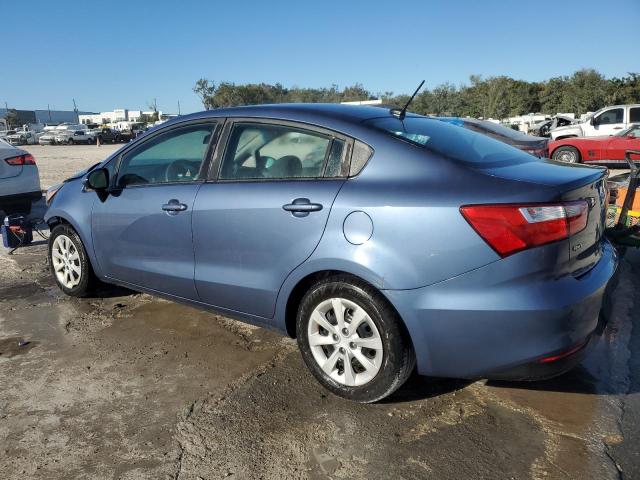 KNADM4A3XG6697221 - 2016 KIA RIO LX BLUE photo 2