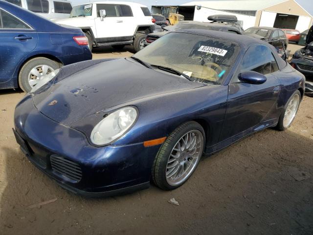 WP0CA29974S650347 - 2004 PORSCHE 911 CARRERA BLUE photo 1