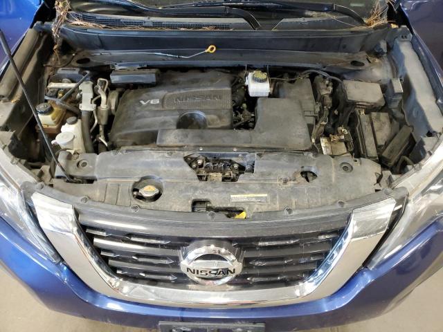 5N1DR2MM5HC904268 - 2017 NISSAN PATHFINDER S Կապույտ լուսանկար 12