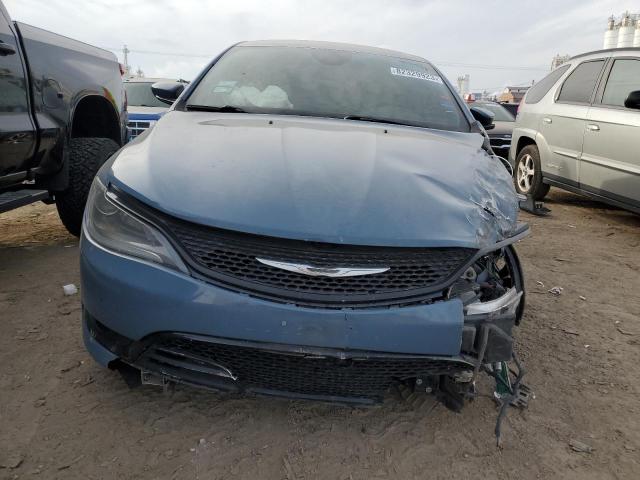 1C3CCCBB3FN633967 - 2015 CHRYSLER 200 S BLUE photo 5