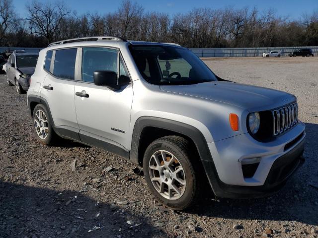 ZACNJCAB1MPM33974 - 2021 JEEP RENEGADE SPORT SILVER photo 4