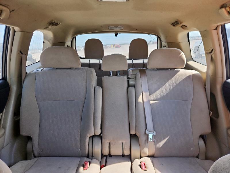 5TDZK3EH6DS106358 - 2013 TOYOTA HIGHLANDER BASE Weiß Foto 10