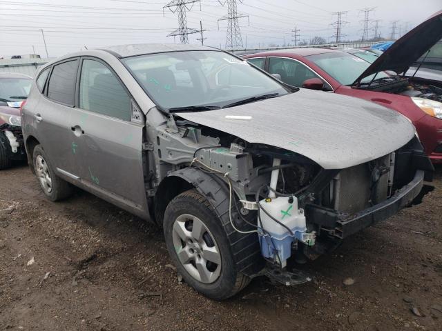 JN8AS5MVXBW283545 - 2011 NISSAN ROGUE S GRAY photo 4