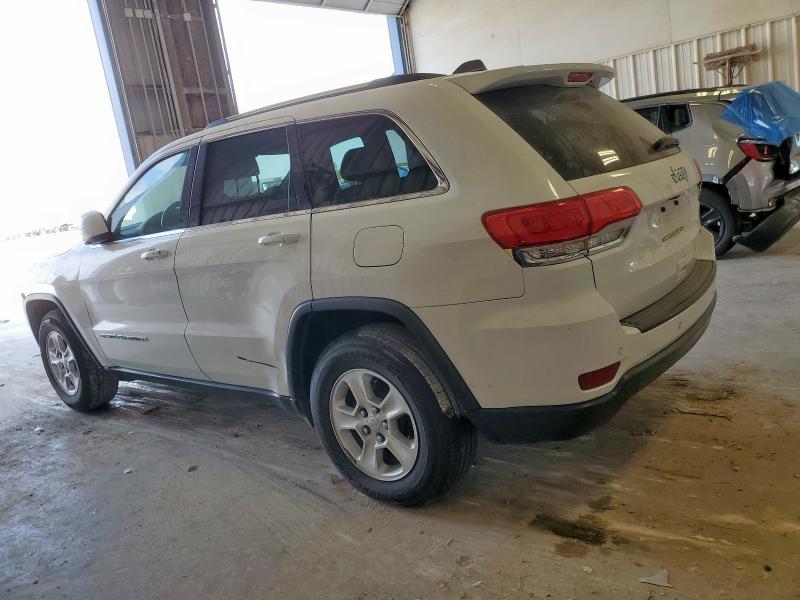 1C4RJEAG3HC952675 - 2017 JEEP GRAND CHER LAREDO WHITE photo 2