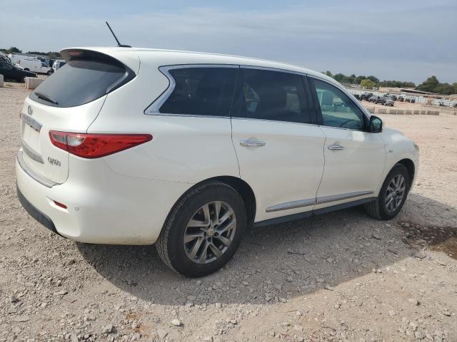 5N1AL0MN9EC538666 - 2014 INFINITI QX60 WHITE photo 3