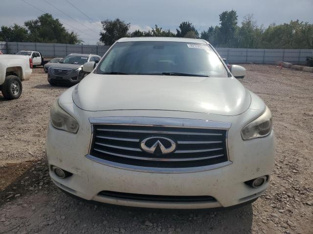 5N1AL0MN9EC538666 - 2014 INFINITI QX60 WHITE photo 5