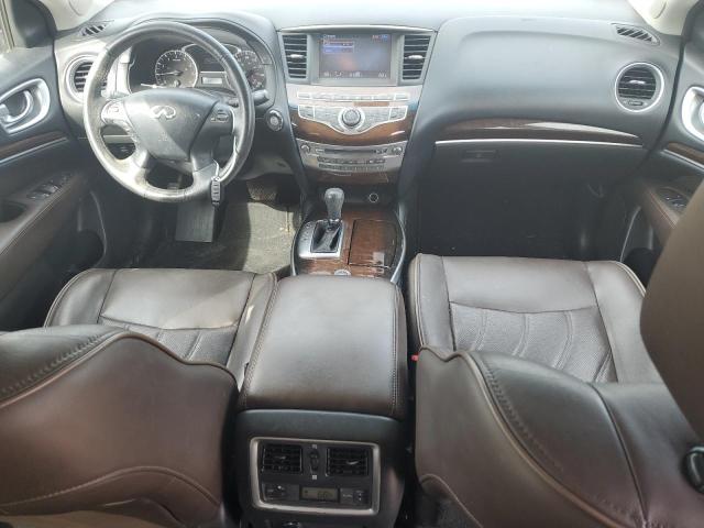 5N1AL0MN9EC538666 - 2014 INFINITI QX60 WHITE photo 8